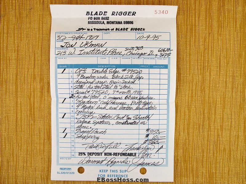 James Piorek JSP OP's Double Edge