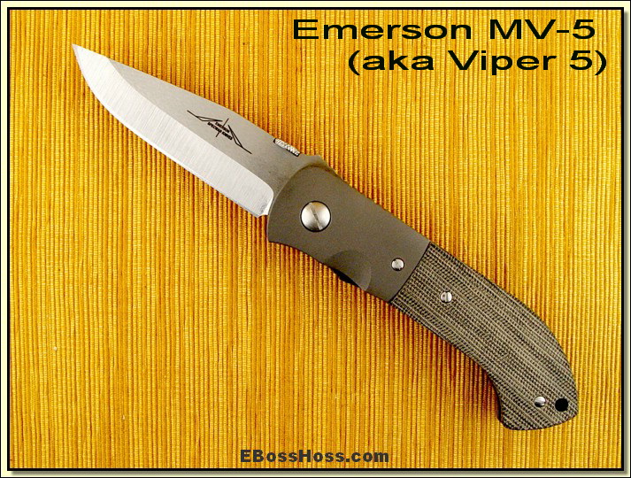 Ernie Emerson Customs ID-ed