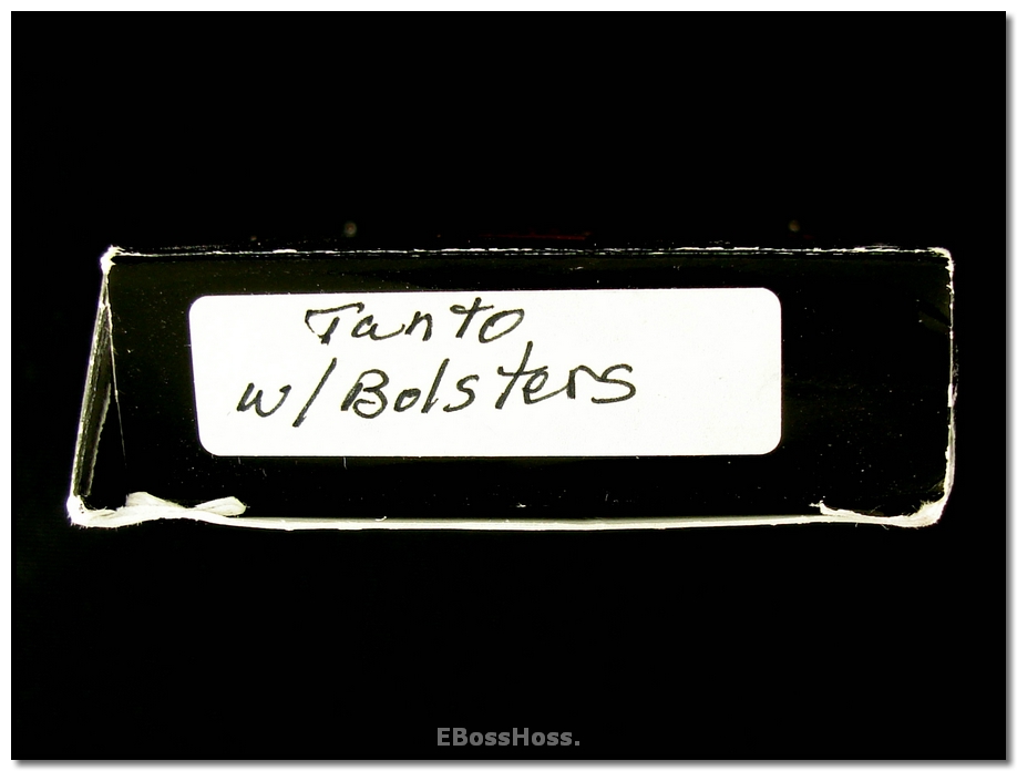 Ernie Emerson Tanto w/ Bolsters