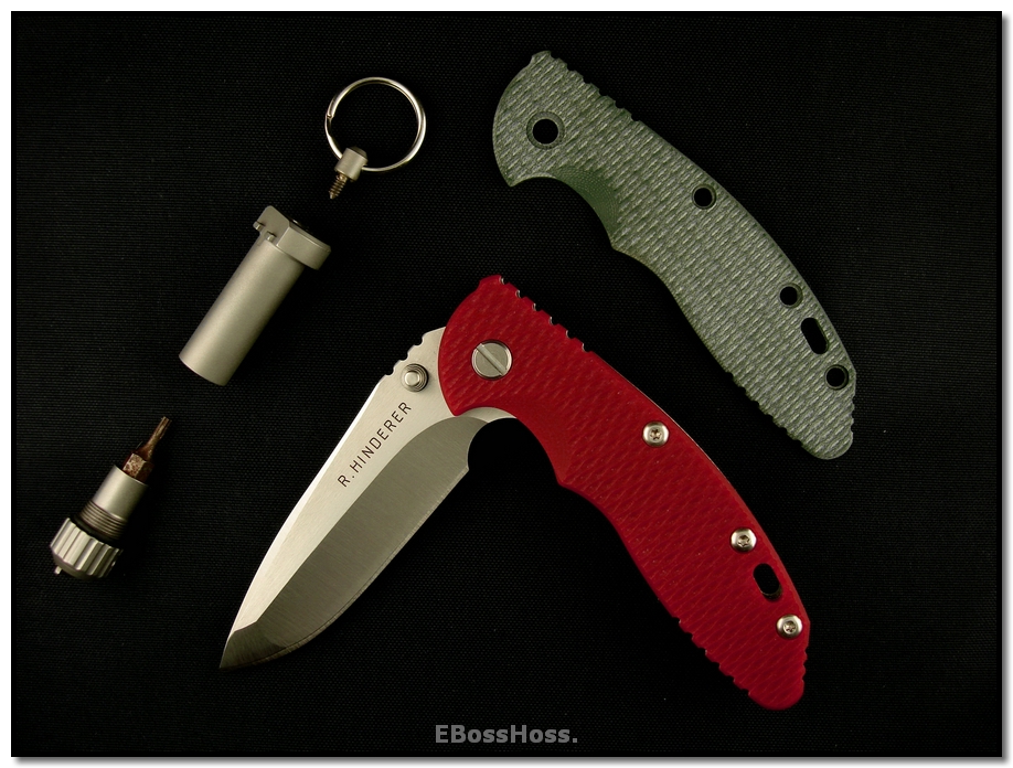 Rick Hinderer XM-18 Custom Gen 2 Flipper (plus extras)