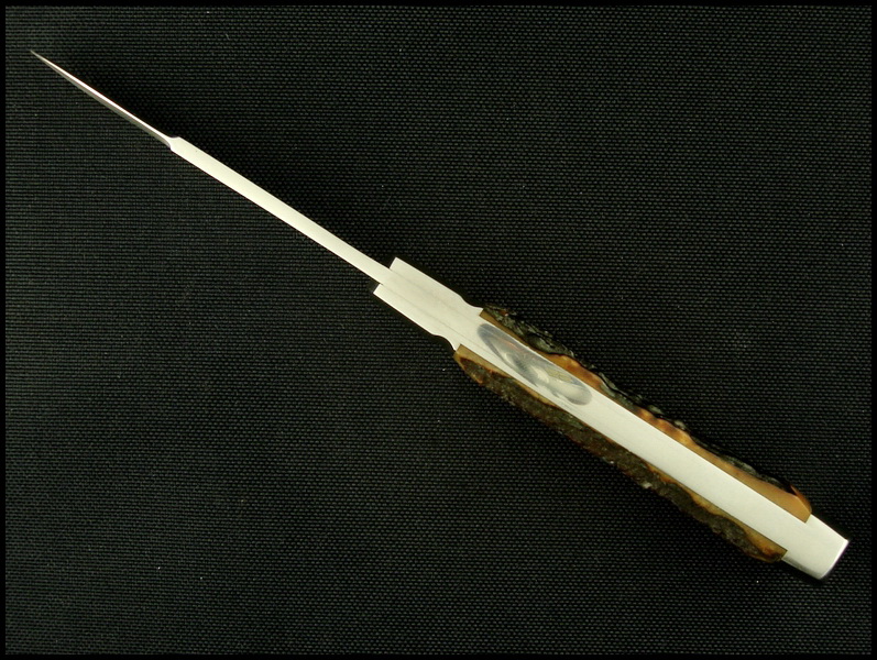 Hiroaki Ohta Stag Gunstock Slipjoint