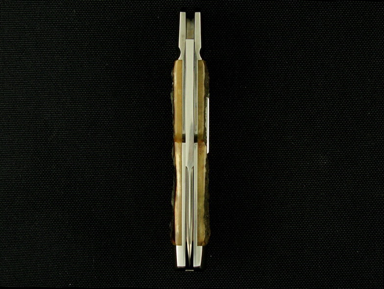 Hiroaki Ohta Stag Gunstock Slipjoint