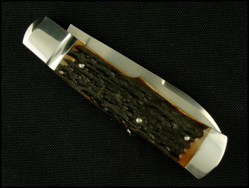 Hiroaki Ohta Stag Gunstock Slipjoint