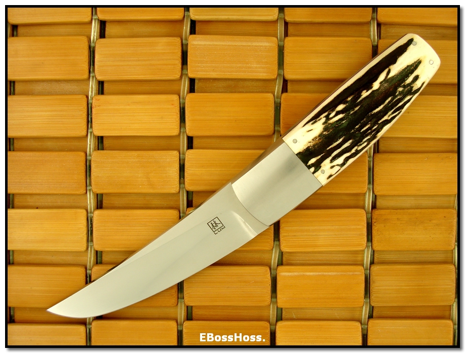 Bob Lum Fixed Tanto - Deluxe Stag