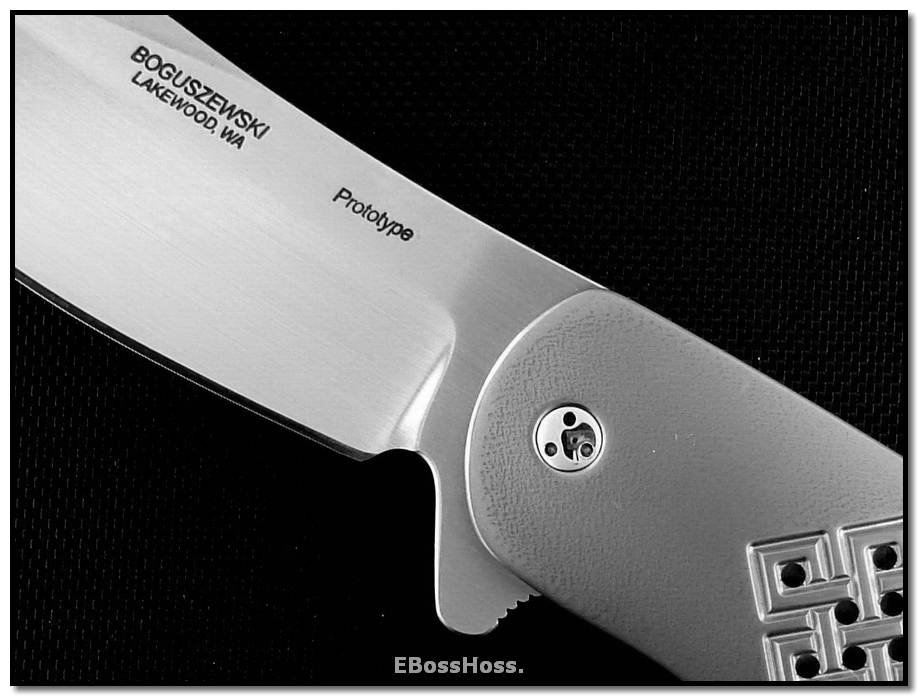 Phil Boguszewski MP6 Framelock - PROTOTYPE