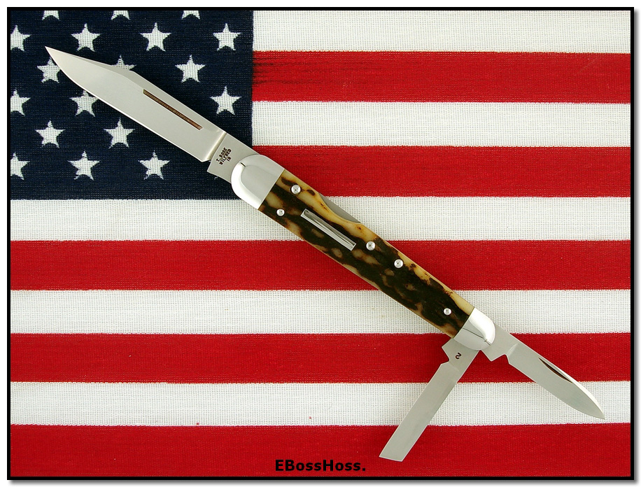 Tony Bose Lockback Whittler - Stag