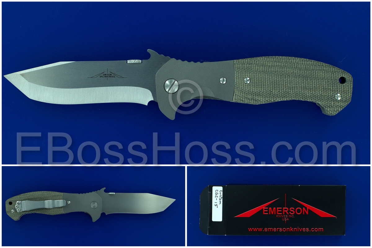 Ernie Emerson Custom Waved CQC-15