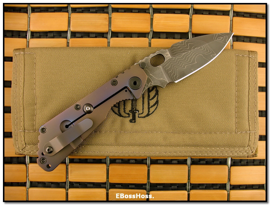 Mick Strider MSC SMF "Dagger" - MSC-Damascus, CC Scales
