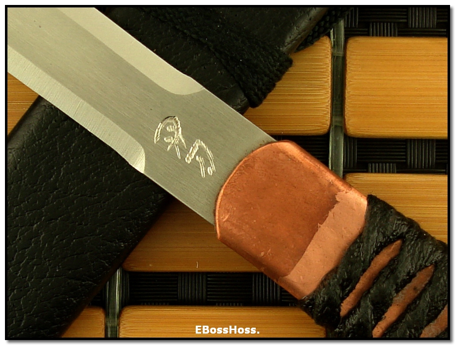 Phill Hartsfield Double-Ground Copper Dagger