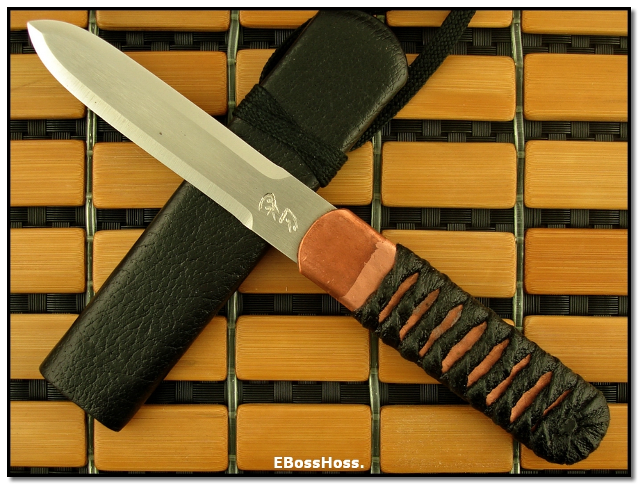 Phill Hartsfield Double-Ground Copper Dagger