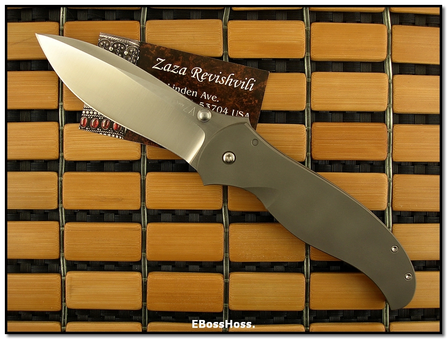 Zaza Revishvili Tactical Custom Framelock