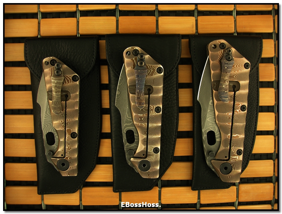 Mick Strider MSC Damascus Grail Set - The Only One