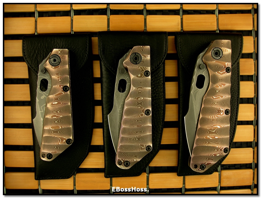 Mick Strider MSC Damascus Grail Set - The Only One