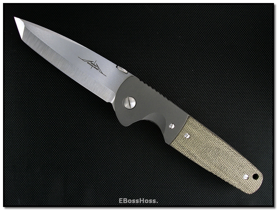 Ernie Emerson Custom Tanto w/Bolsters