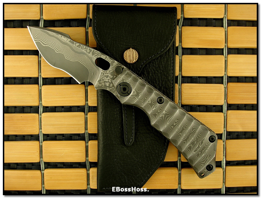 Mick Strider MSC All Damascus SnG - Harpoon