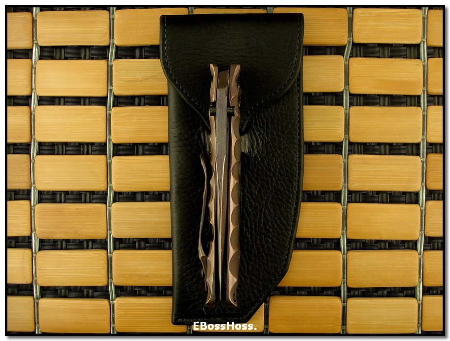 Mick Strider MSC All-Damascus SnG - Dagger Grind