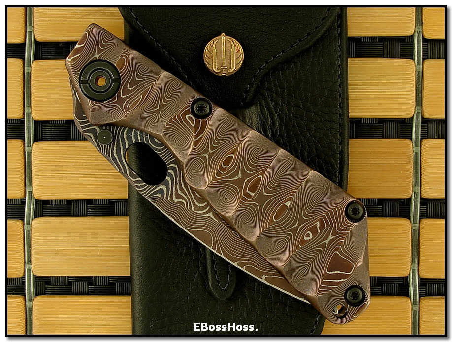 Mick Strider MSC All-Damascus SnG - Dagger Grind