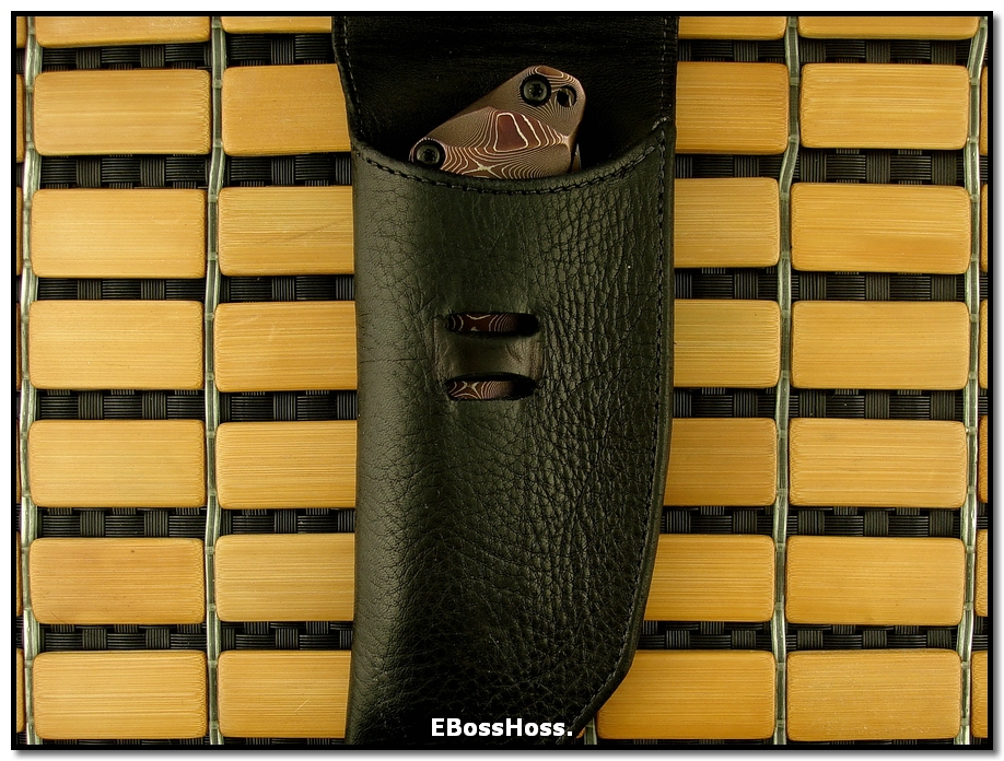 Mick Strider MSC All-Damascus SnG - Dagger Grind