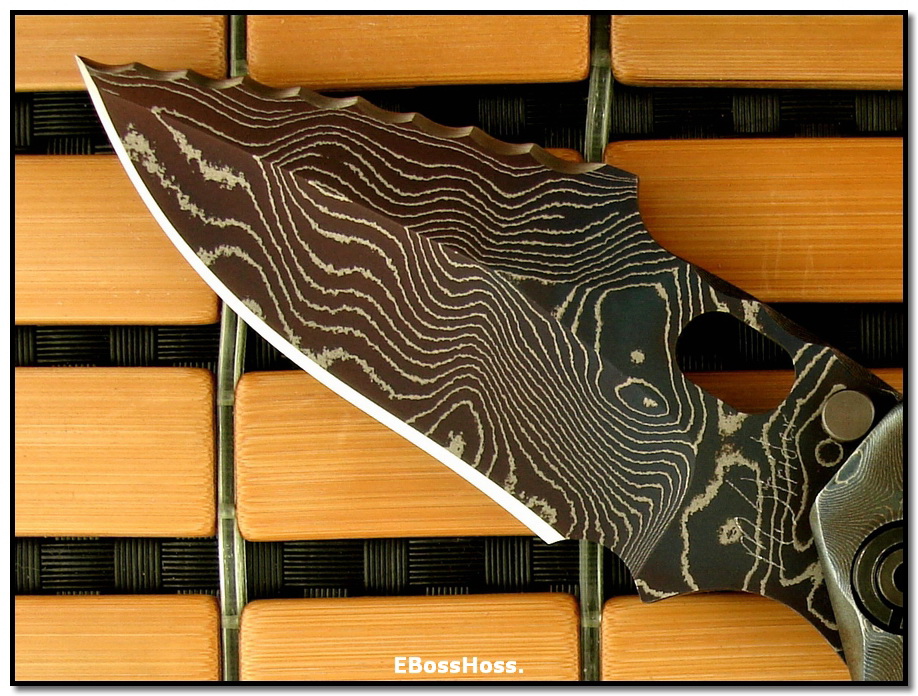 Mick Strider MSC All-Damascus SMF Dragon-Spine