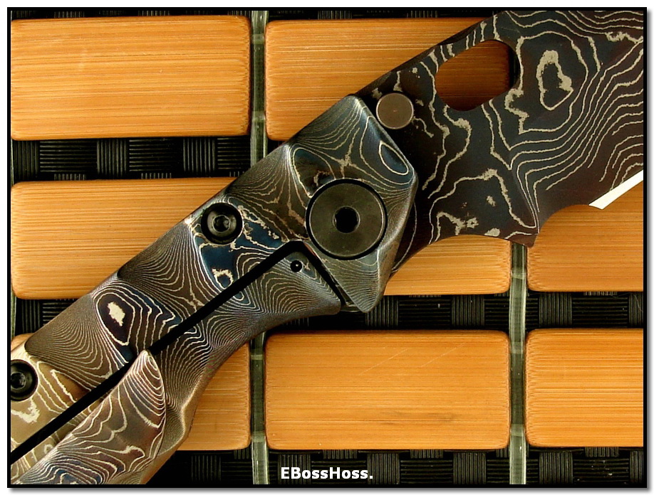 Mick Strider MSC All-Damascus SMF Dragon-Spine