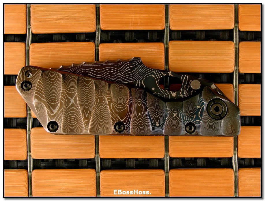 Mick Strider MSC All-Damascus SMF Dragon-Spine