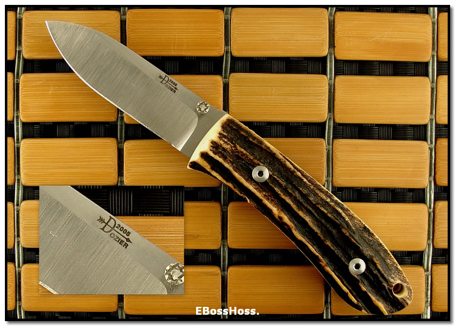 Bob Dozier Dlx. Folding Hunter - Stag