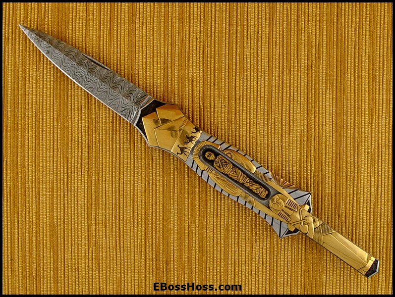 Joe Kious Dbl. Pocket Locket / Ron Skaggs Engraving