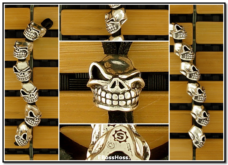 Starlingear Sterling Silver Slickster Beads