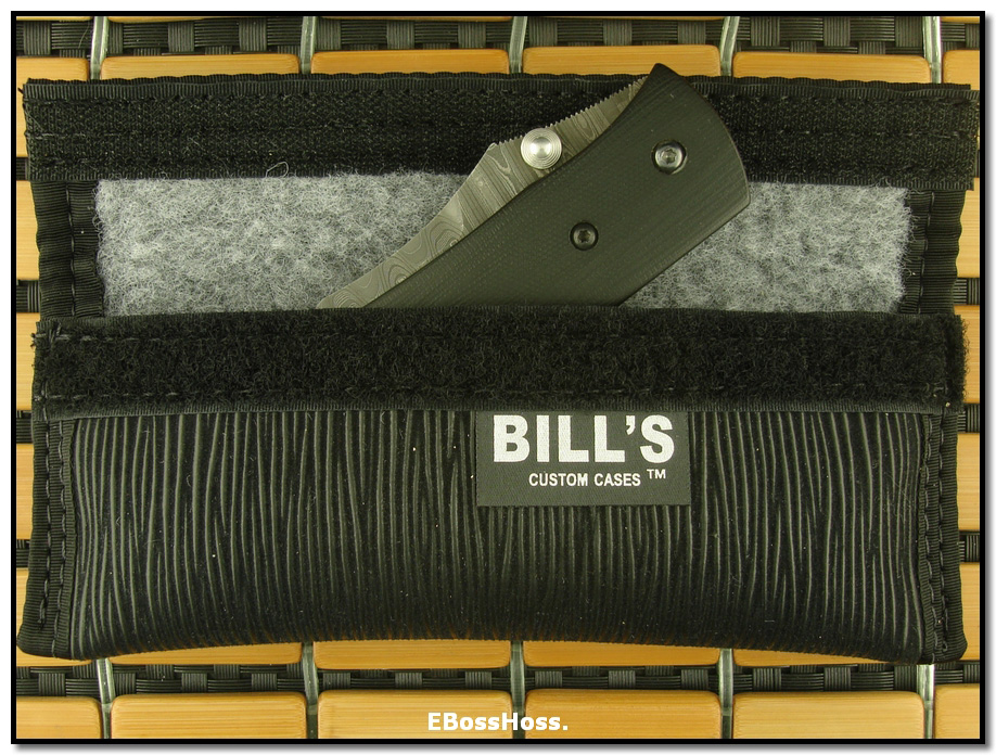 Mike Snody Damascus Resistor Tactical Folder