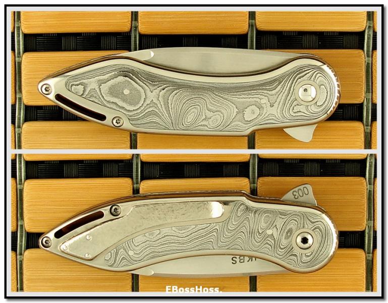 Todd Begg Damascus Gents Glimpse Flipper