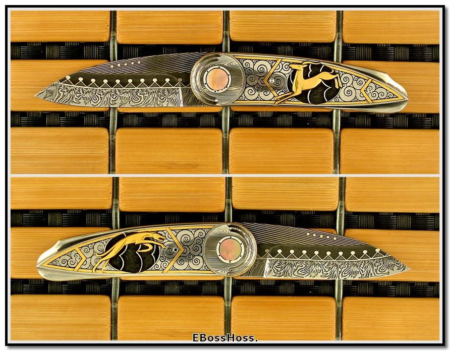 Owen Wood Art Deco Wharnecliffe - George, Tim Engraved