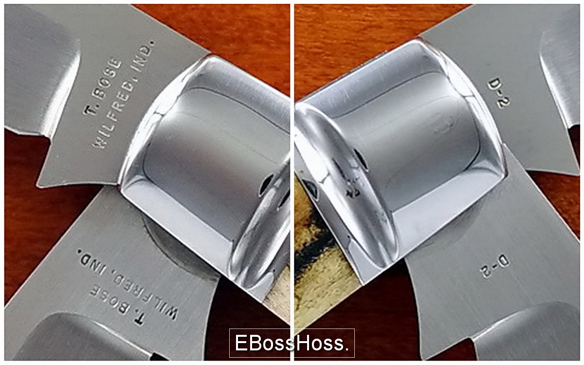 Tony Bose 4 3/4-inch Stag Saddlehorn Trapper