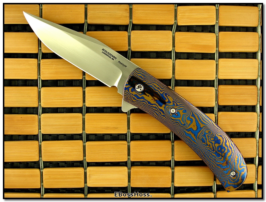 Phil Boguszewski Timascus King Classic Prototype