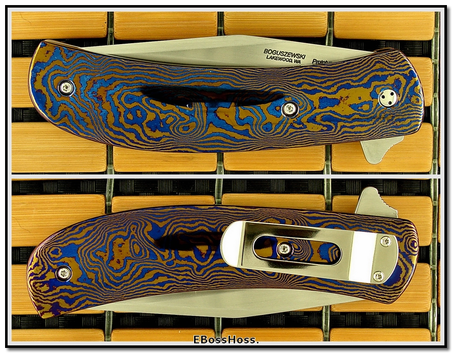 Phil Boguszewski Timascus King Classic Prototype