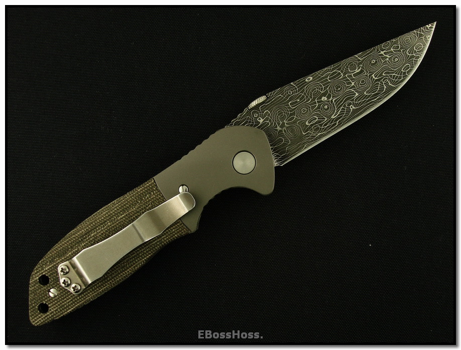 Ernie Emerson Custom Mach 1 Damascus