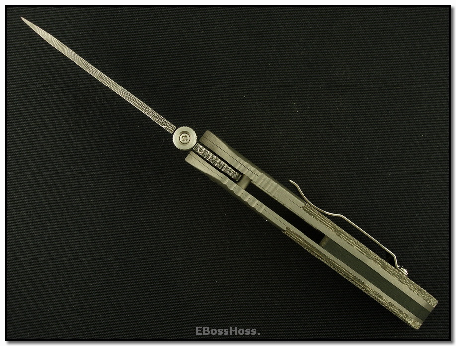 Ernie Emerson Custom Mach 1 Damascus