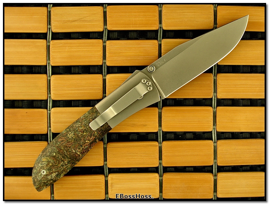 Kit Carson Rag Micarta Med. Model 4