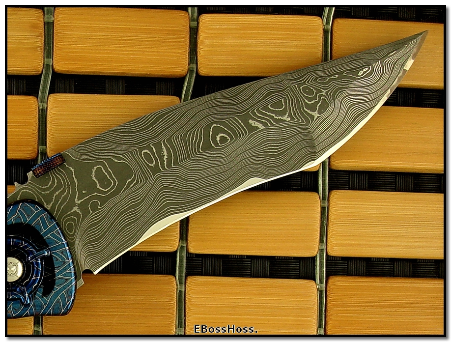 Sal Manaro Dlx. XL Bullseye - Blade Stock by Chad Nichols