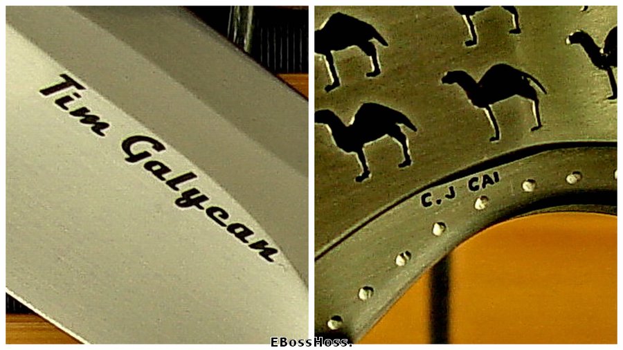 Tim Galyean Custom Junkyard Dawg engraved by CJ Cai