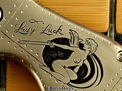 Tim Galyean Custom Junkyard Dawg engraved by CJ Cai