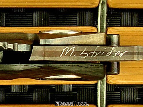 MSC Cobalt-Damascus / Carbon Fiber XL SnG w/New MSC Pivot