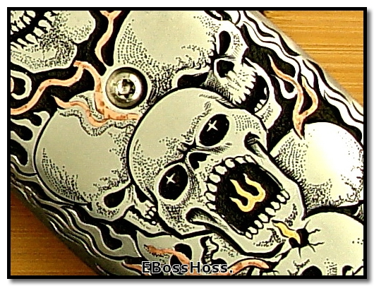 D.B. Fraley 5-in. Bladed Deluxe Torrent engraved by CJ Cai