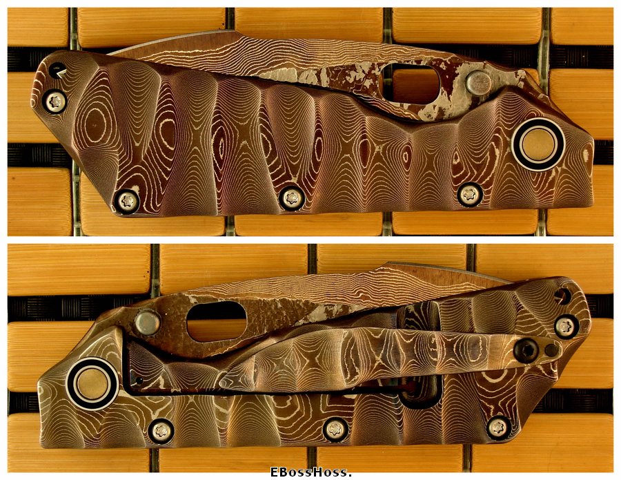 MSC Cobalt-Damascus XL SnG w/MSC Sealed-Bearing Pivot