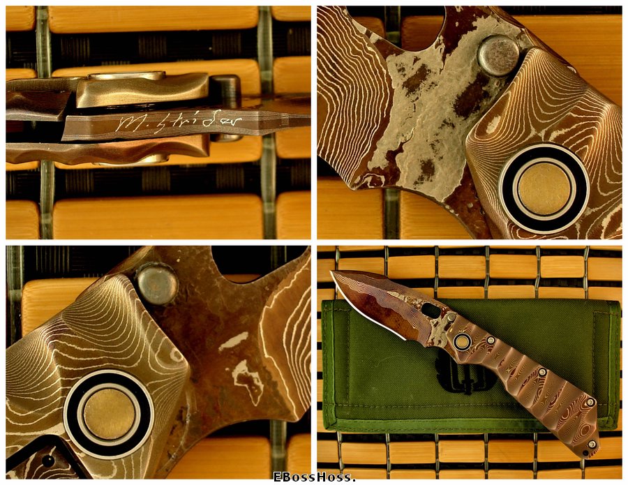 MSC Cobalt-Damascus XL SnG w/MSC Sealed-Bearing Pivot