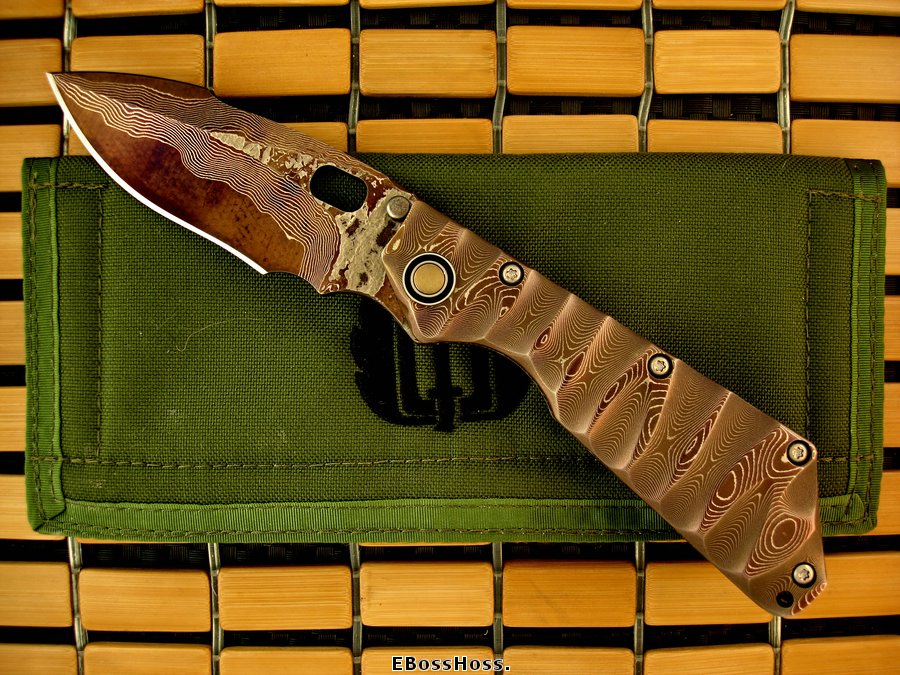 MSC Cobalt-Damascus XL SnG w/MSC Sealed-Bearing Pivot