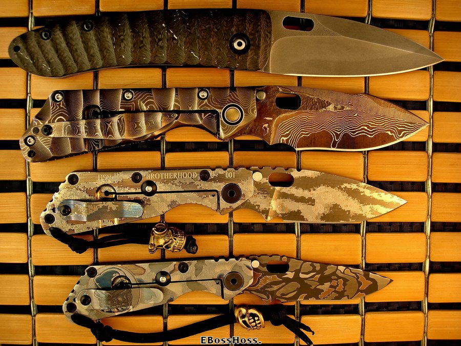 Mick Strider Custom AKAK Linerlock Proto - XP 1