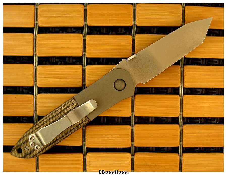 Ernie Emerson CQC-6 Non-Waved Domed-Pivot