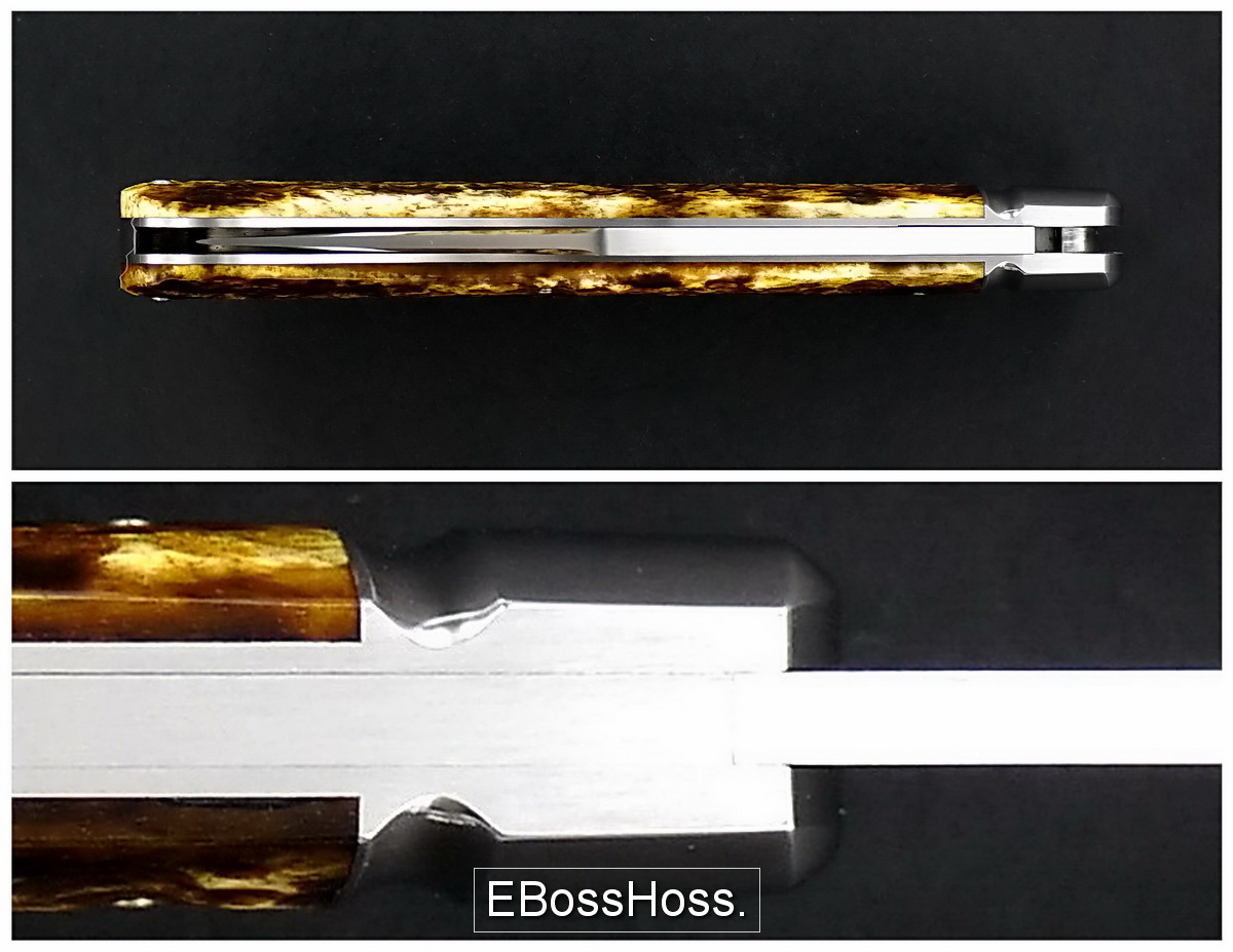 Reese Bose Custom Single-Blade Lockback Saddlehorn