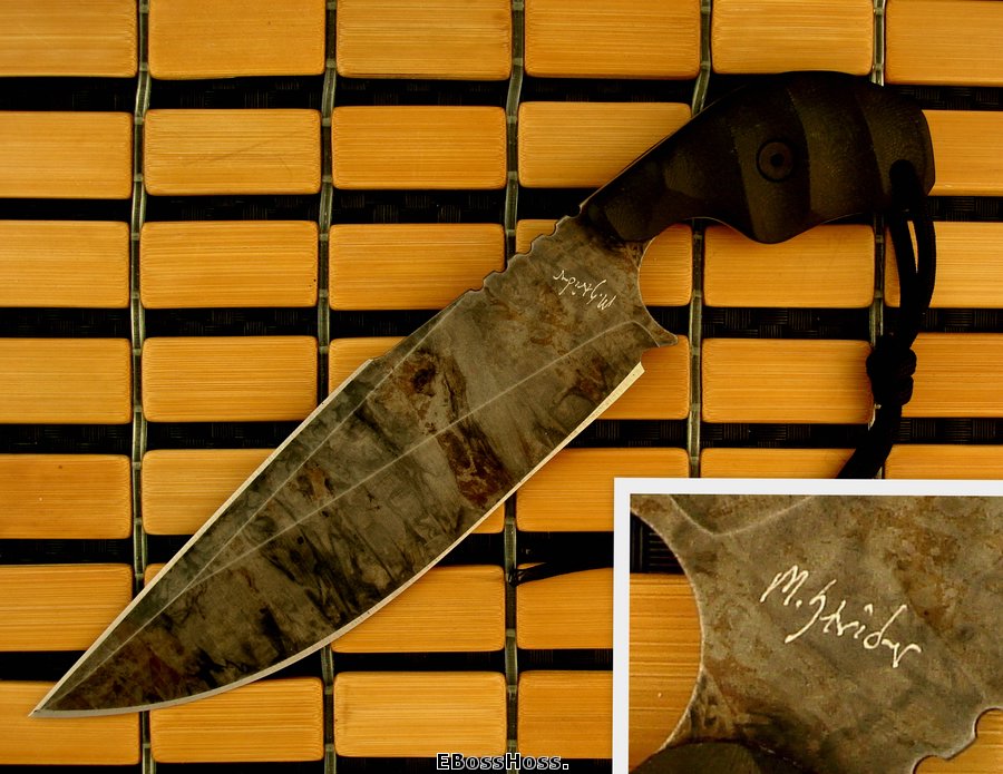 Mick Strider Custom (MSC) XL SLCC Shark Fin Dagger