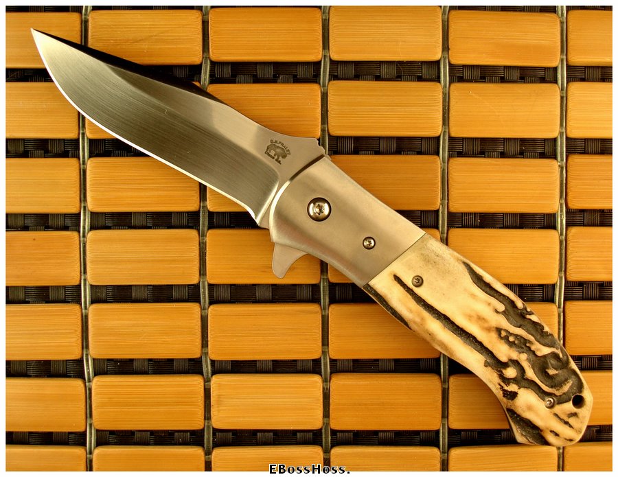 D.B. Fraley Deluxe 4-inch  Deluge - Stag w/Bolsters